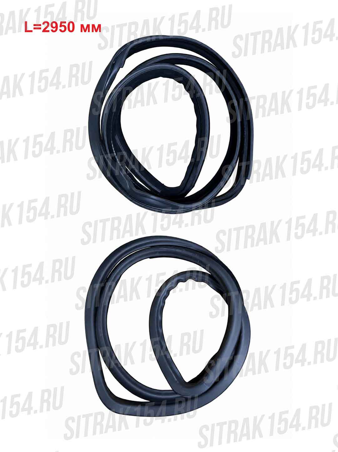 Уплотнитель дверного стекла опускного левый наружний SITRAK C7H 810W62651-0089 (26291) 